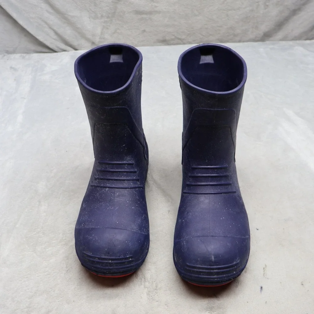 Tingley Unisex M12 W14 Rain Boot Blue Flite Safety Toe Waterproof Rubber Pull On